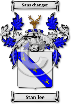 Stan lee Family Crest Download (jpg) Legacy Series - 150 DPI